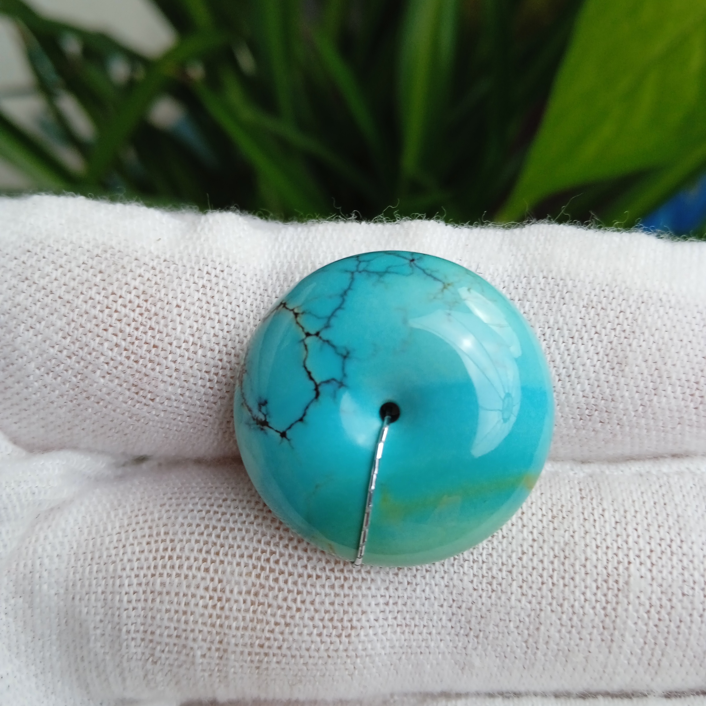 原矿绿松石配饰挂件