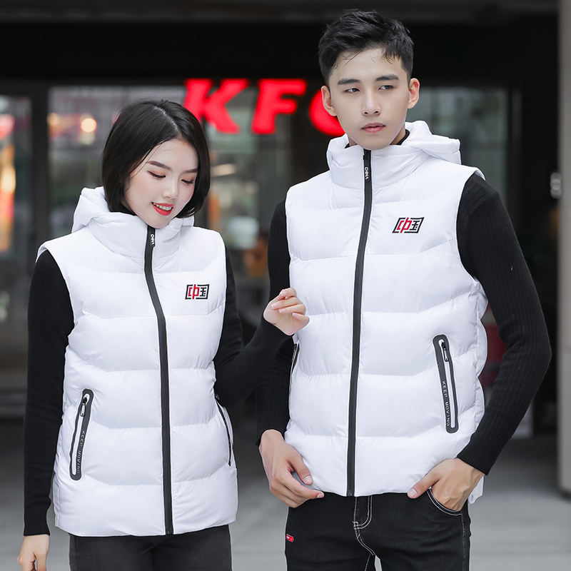 冬季男款国家队运动马甲体育生训练服坎肩国旗款保暖背心无袖外套