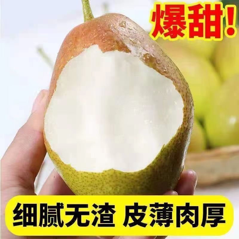 【嘉鑫】精选红香酥梨新鲜水果10/5/3斤装梨子源自新疆库尔勒香梨整