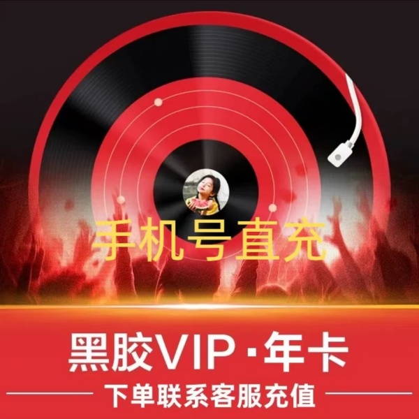 网易云音乐黑胶会员vip年卡一次性到账12个月【下单联系客服充值】