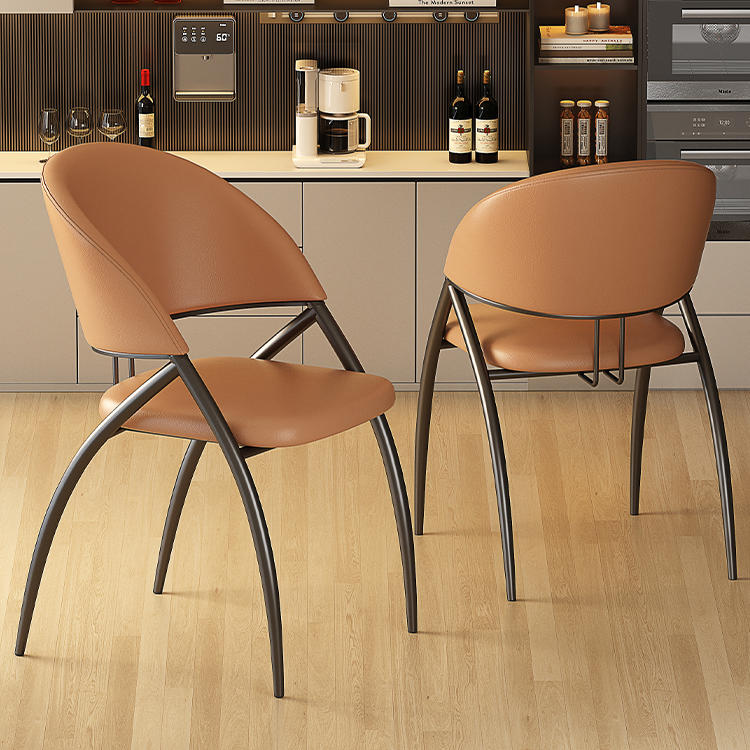 轻奢餐椅家用北欧餐厅餐桌椅子出租房用靠背凳子休闲书桌椅酒店椅