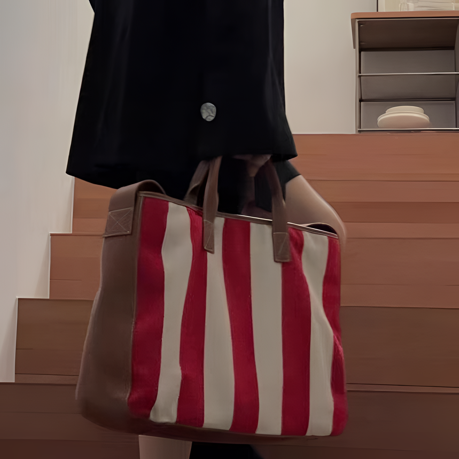 YE FAN 轻奢小众多款简约时尚休闲拼接百搭大包包女士单肩编织包