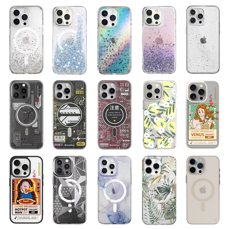 【线下IP门店】Switcheasy鱼骨（适用于苹果13-16系列多款手机壳）