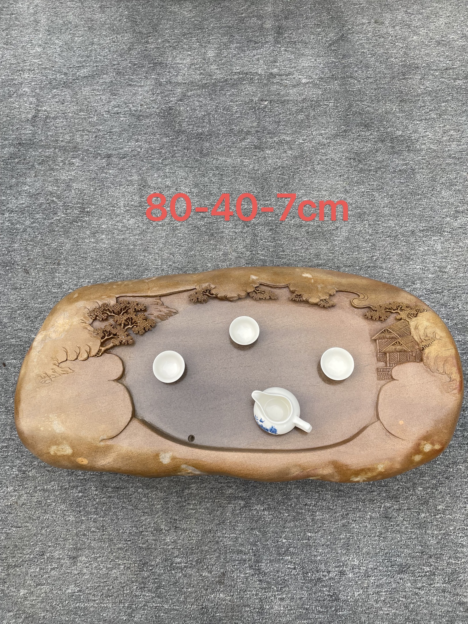 端砚茶盘，太漂亮，合适放茶几面大板上，高端大气