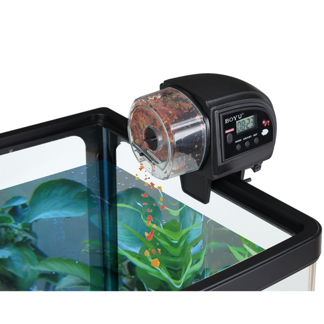 ZW-82鱼缸自动喂食器 博宇鱼缸自动喂食器