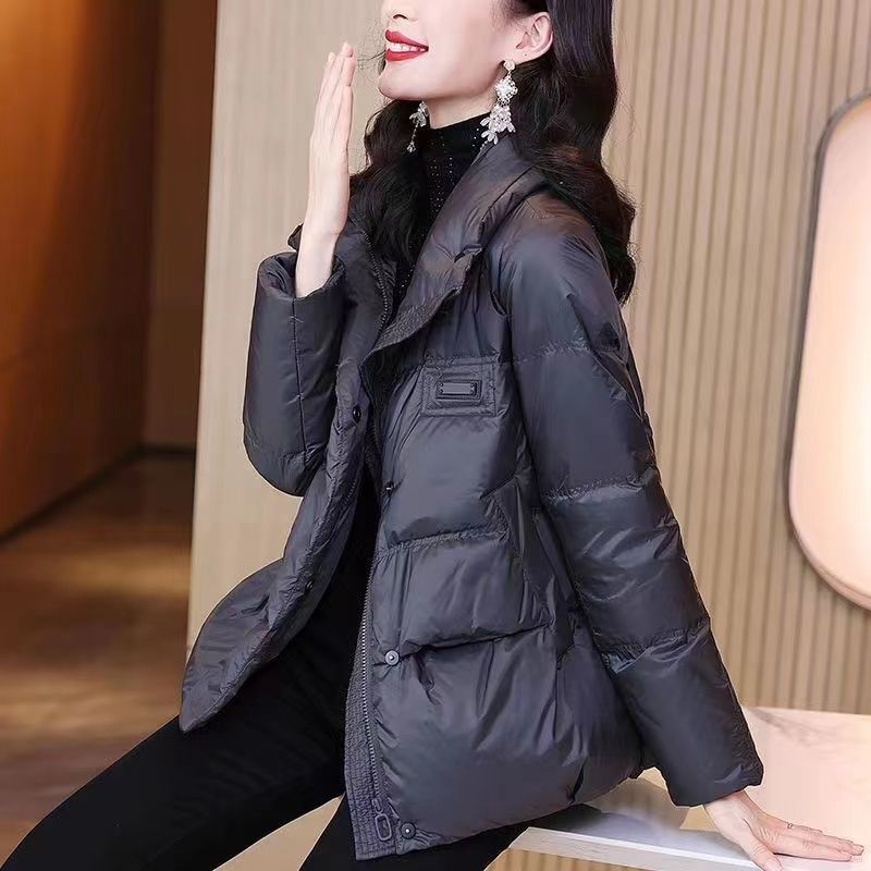 波思澄护外服外套女冬季新款时尚休闲设计感小众保暖加厚