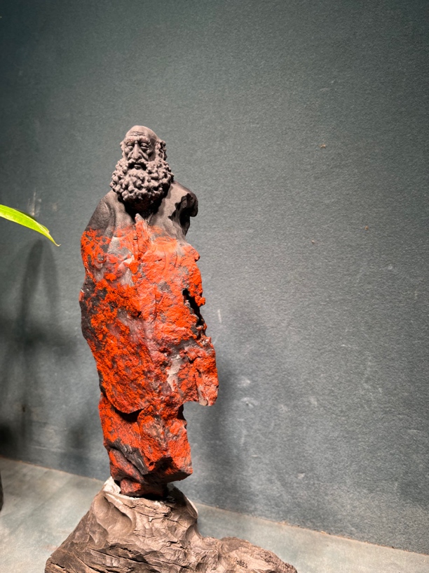 手工雕刻达摩摆件家居装饰品