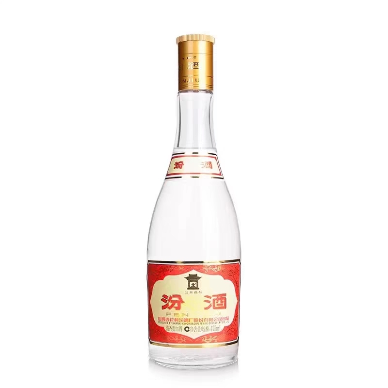 黄盖玻璃汾清香53度475ML