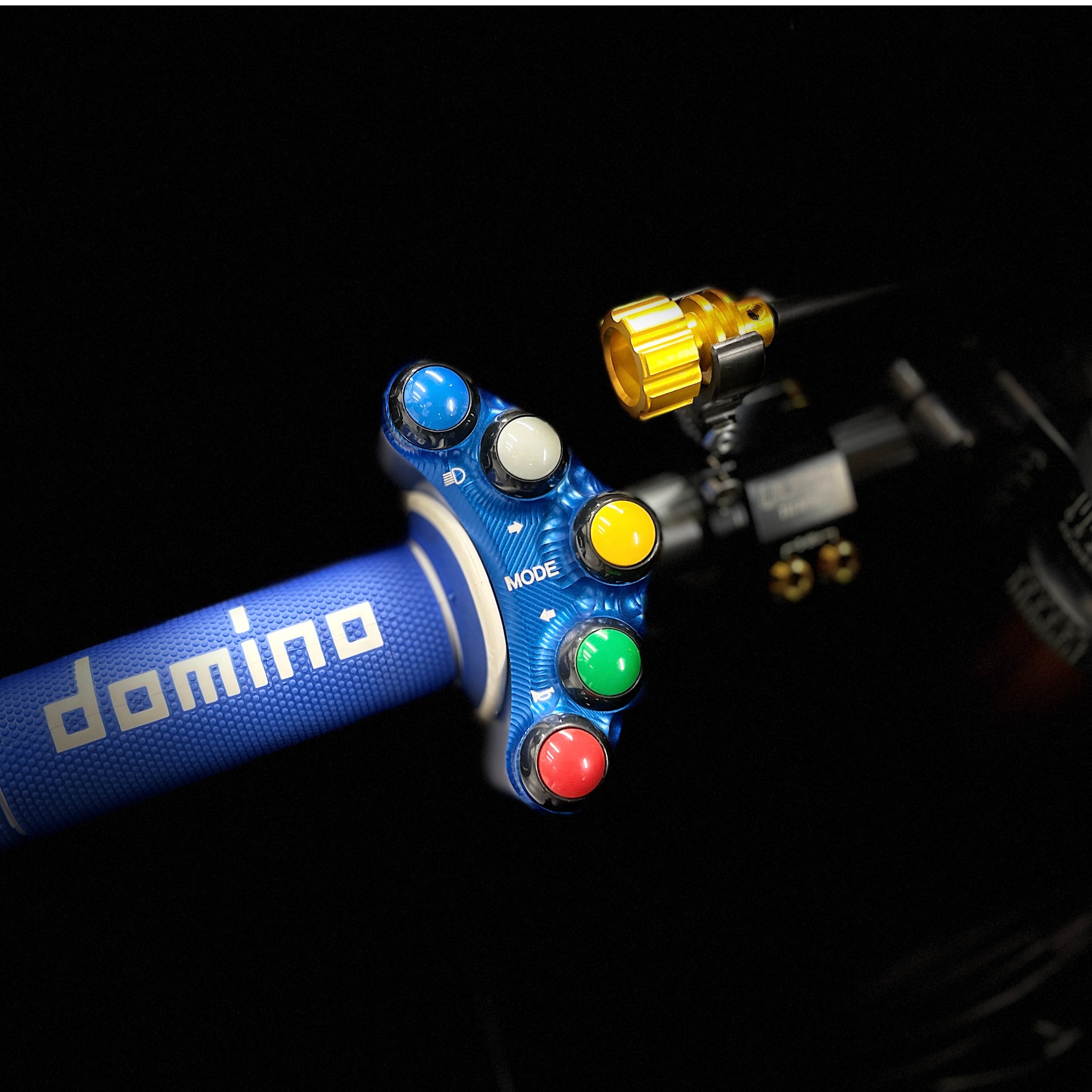 意大利Jetprime雅马哈R1 R1M糖豆开关赛车CNC铝合金