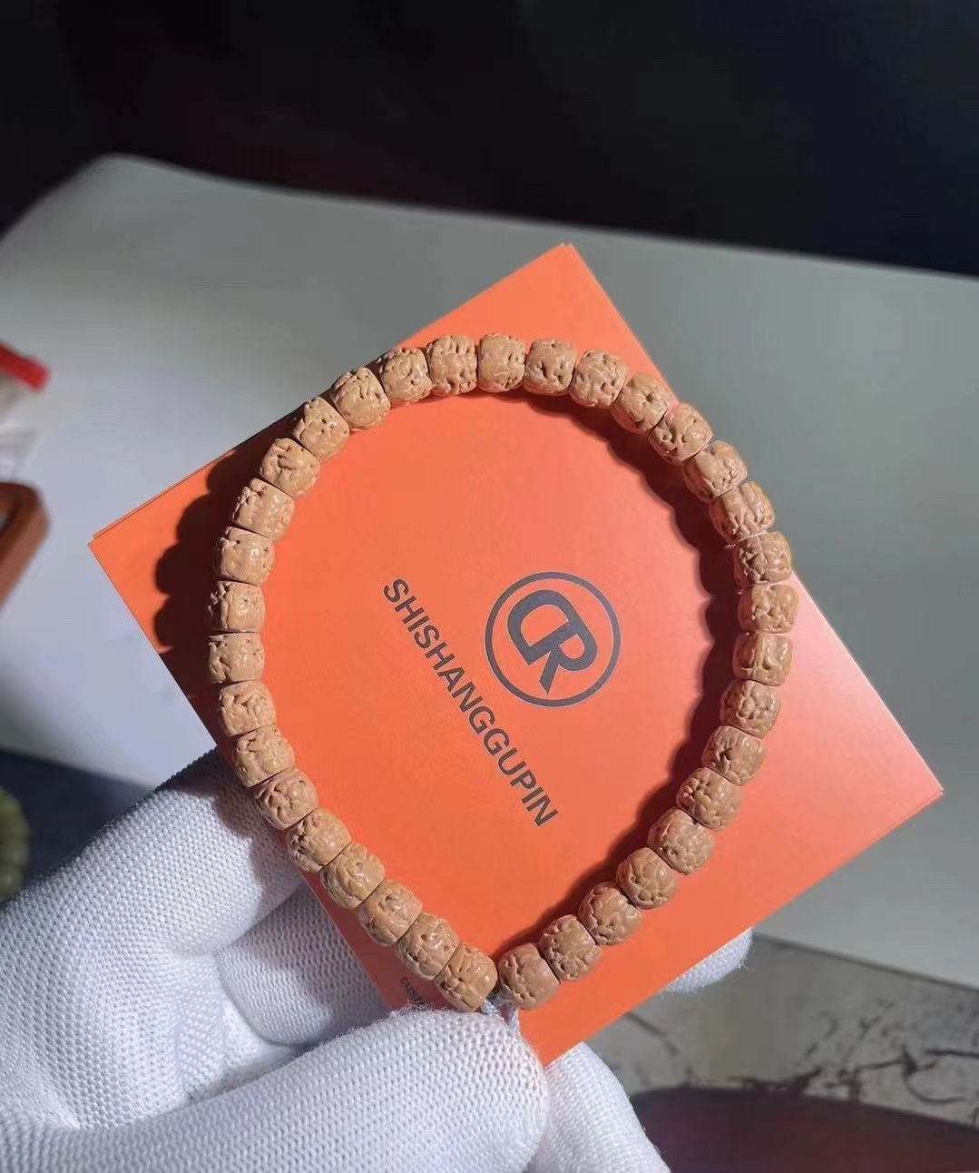 龙切佛手手持爆肉玄武尺寸89三日红精品精工天然无瑕黄皮完美品质