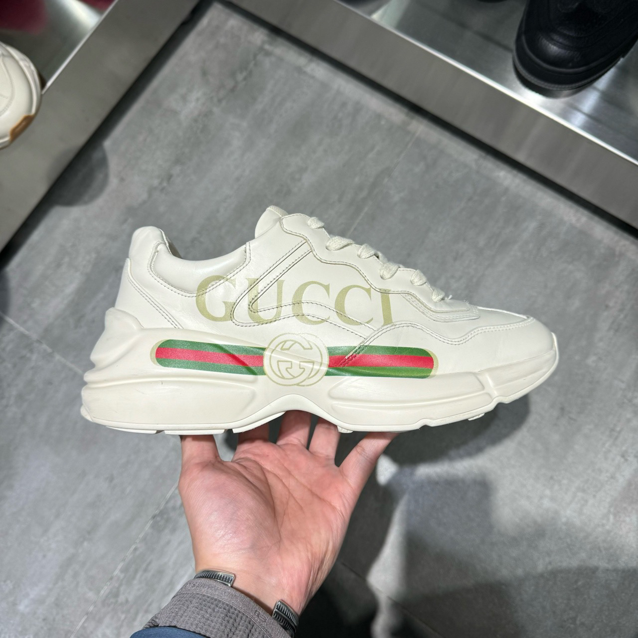 95新/40码/GUCCI 腰带 老爹鞋/无配件/公价6499/HZ5607