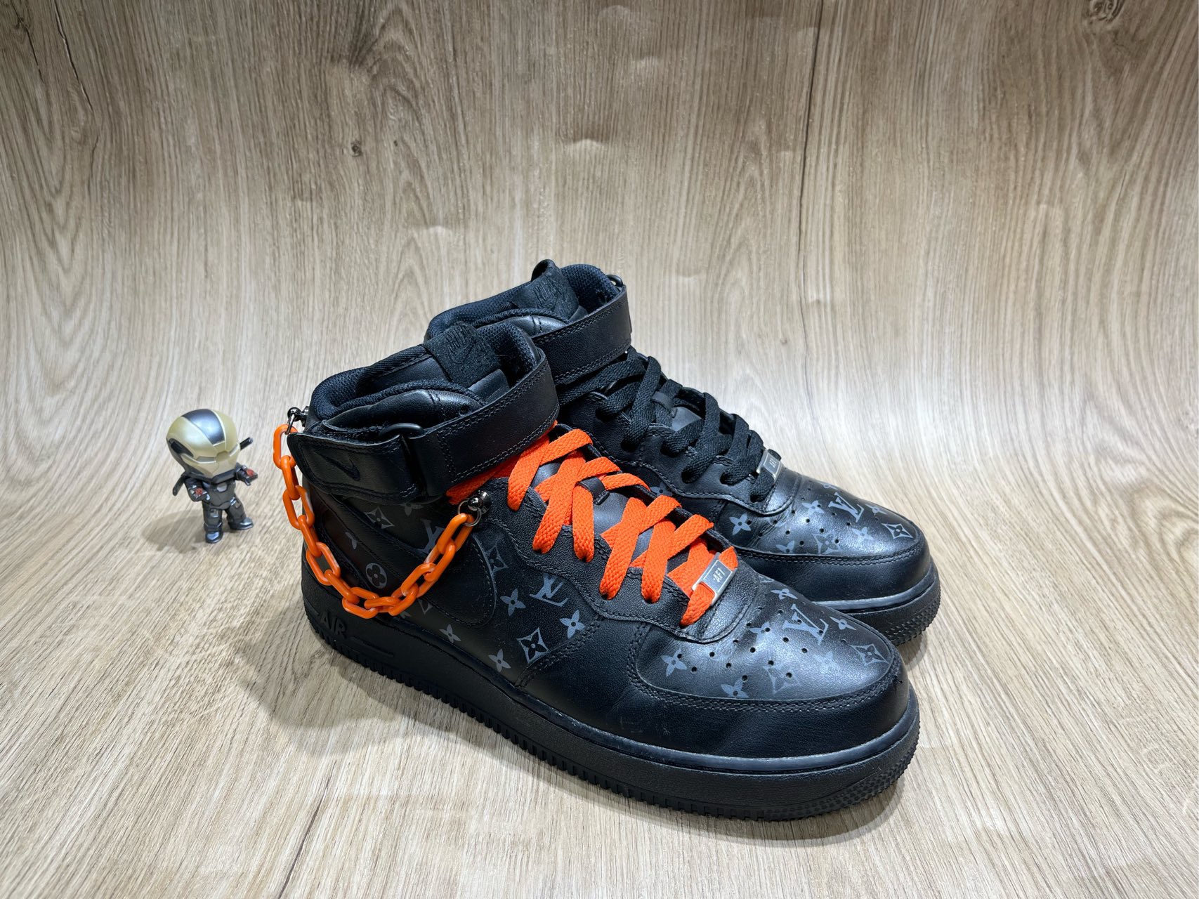 「95新」43码/AF1 定制款老花 板鞋/无配件/公价1899/DY6191