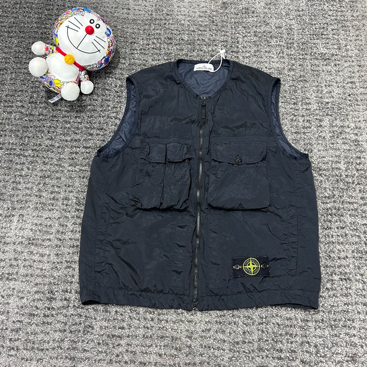 石头岛 Stone Island SS23两袋尼龙马甲 尺码/XXL成色/99 YH10039