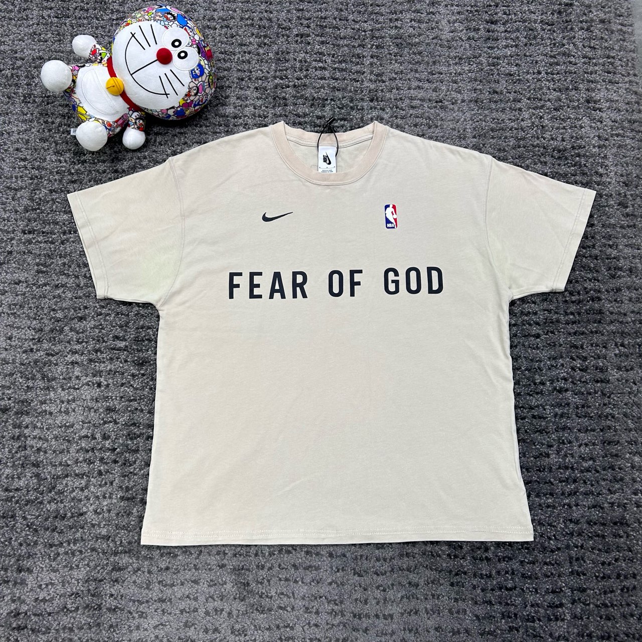 FOG NIKE NBA 联名 字母短袖 尺码/M 成色/98 DY8424