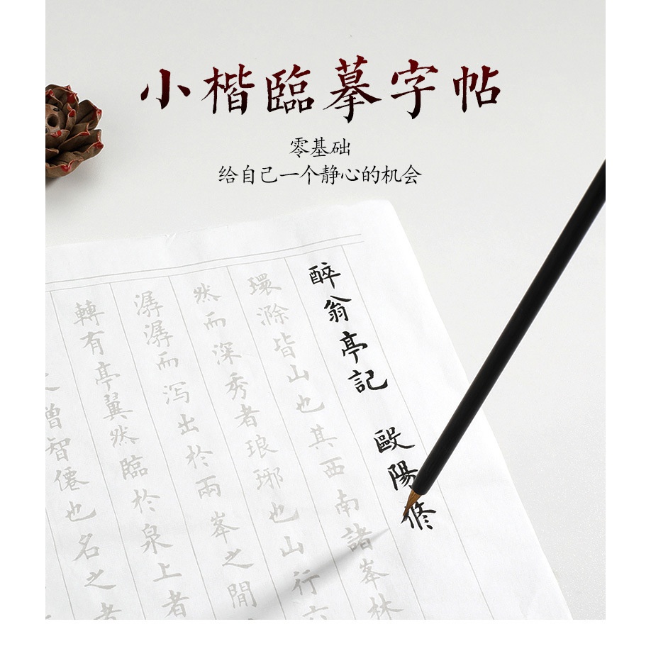醉翁亭记小楷毛笔字帖初学者宣纸临摹零基础成人软笔书法字帖经典