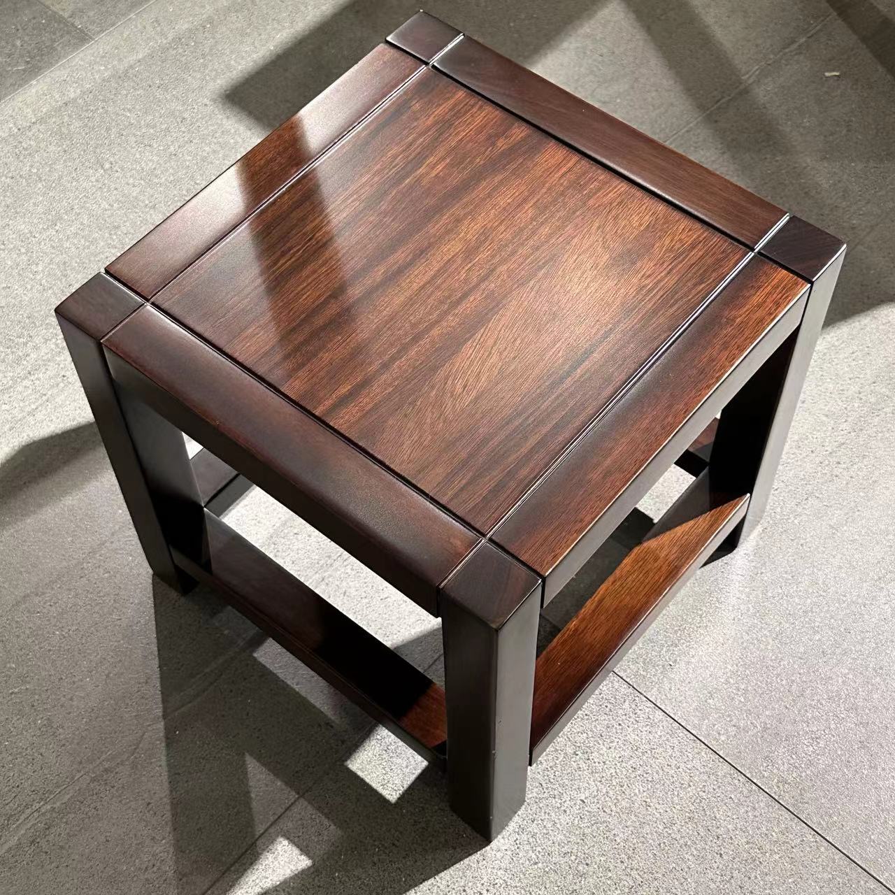 【黑檀木】9A001小方凳 30*30*29