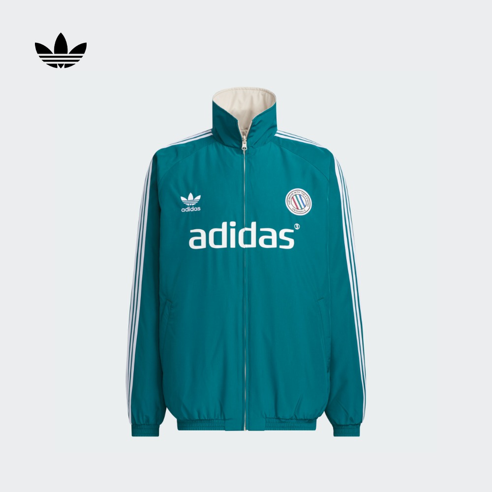 阿迪达斯三叶草 adicolor复古双面穿运动保暖棉服男新款 JL8354