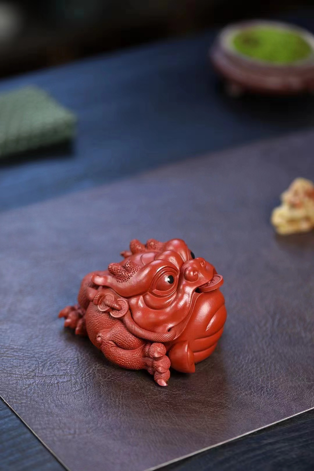 精品紫砂茶宠 元宝龙蟾