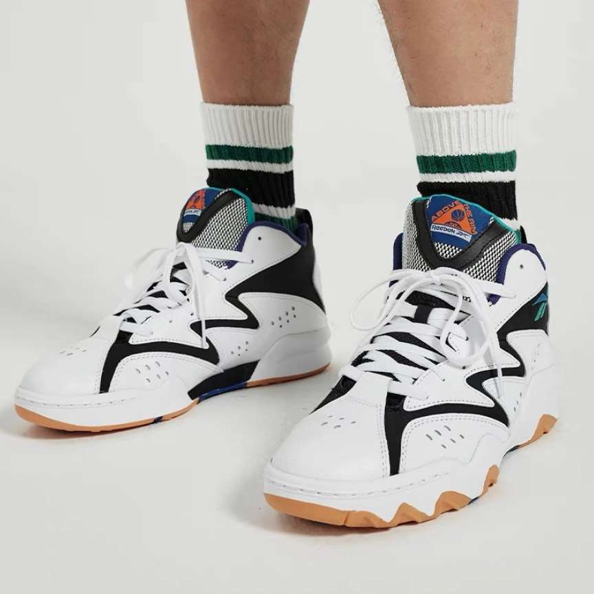 Reebok锐步2024冬男女同款ATR MID复古潮流高帮篮球鞋 100200791