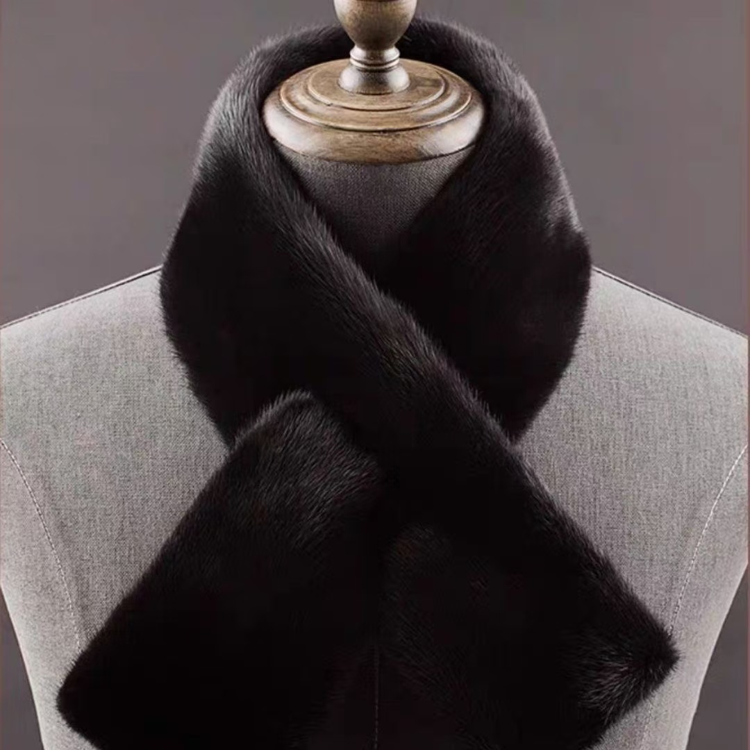 张2025【正品围脖】冬季保暖时尚加厚男士 围脖男款