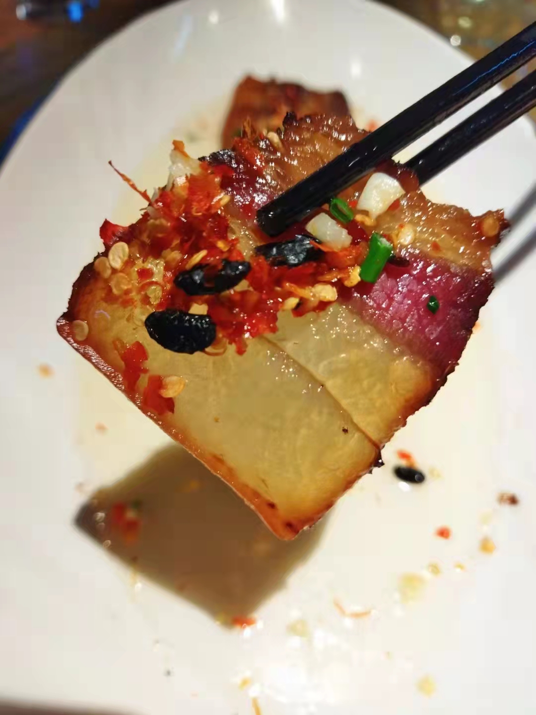 湖南农家米糠腊肉新鲜猪肉熏制腊肉500g