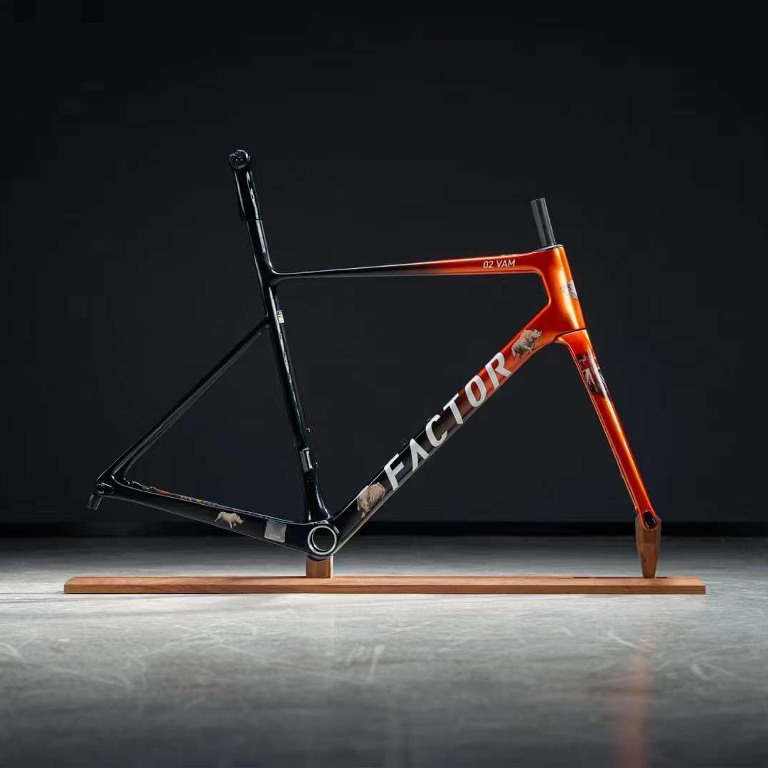 鼓轮体育FACTOR O2 VAM轻量化爬坡公路车车架限量版 带cs中轴