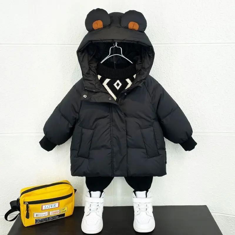 【推荐】男童加厚棉袄外套幼中小儿童冬季棉服男宝宝冬装棉