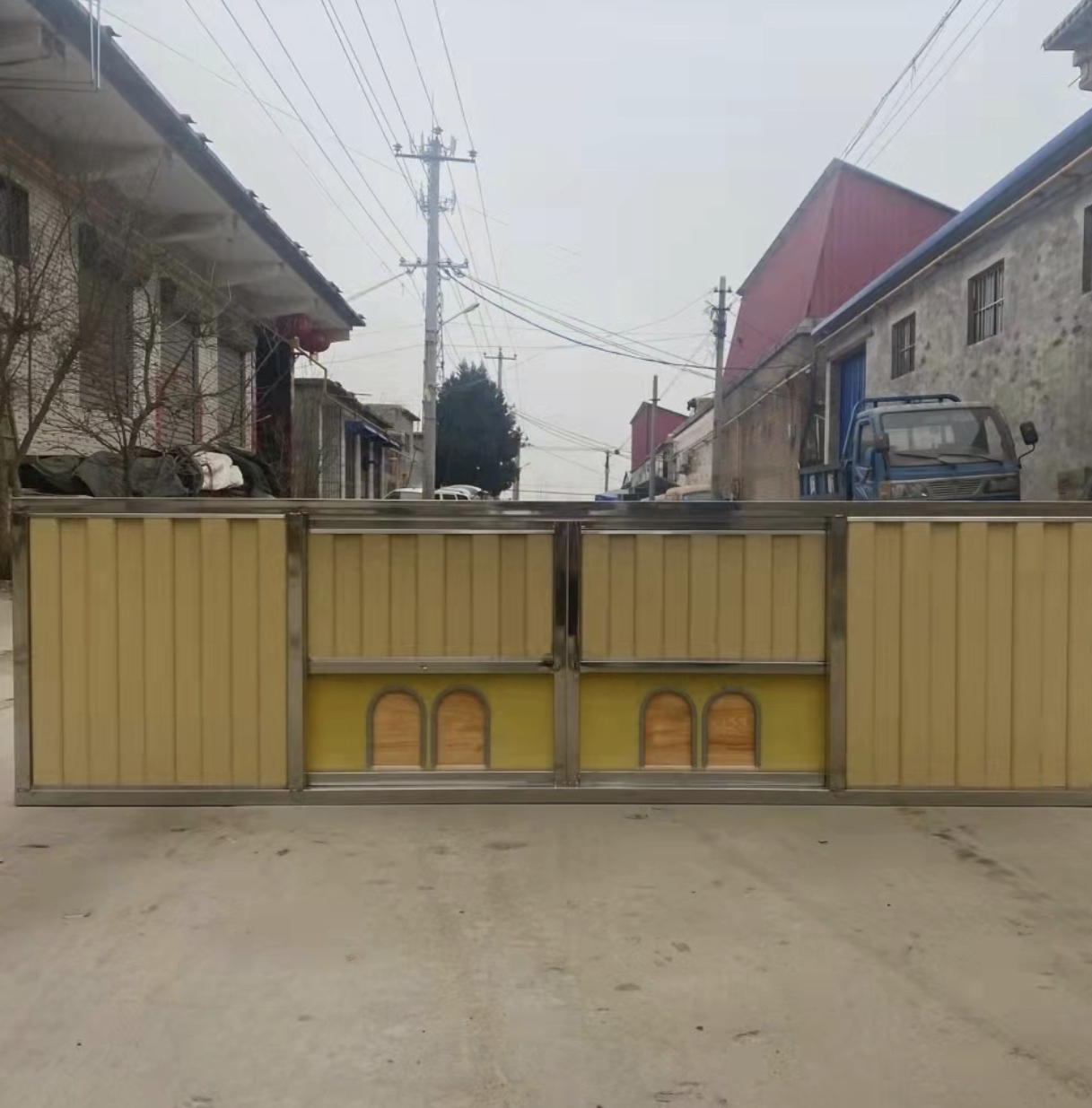 铝合金鸽舍进出口