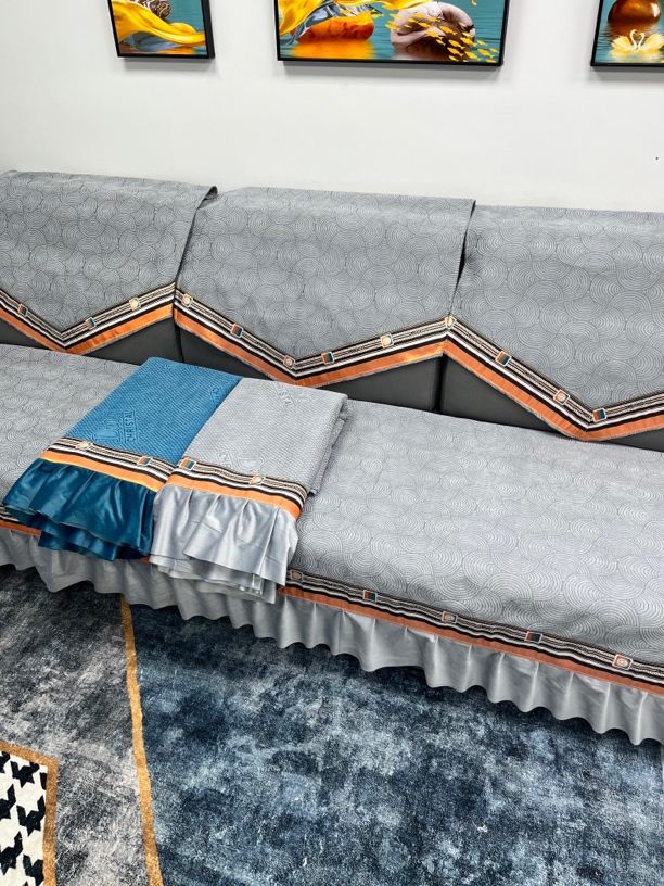 【3】高档加厚简约沙发垫轻奢时尚，四季通用贵妃防滑