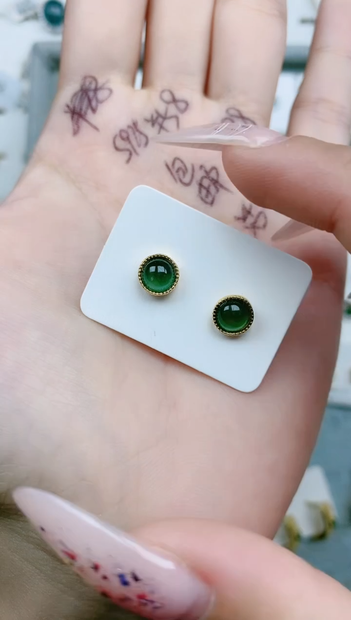 【闪购商品】翡翠戒指未镶嵌v翡翠翡翠