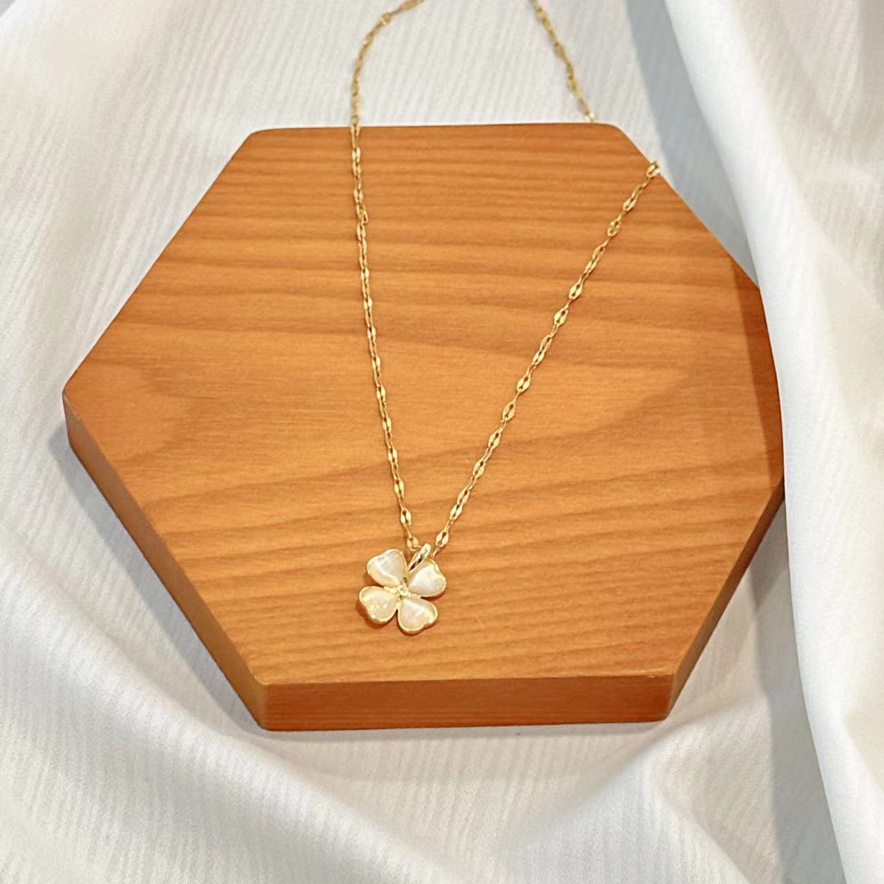 钛钢项链 D115  气质优雅ins轻奢时尚百搭小众简约项链