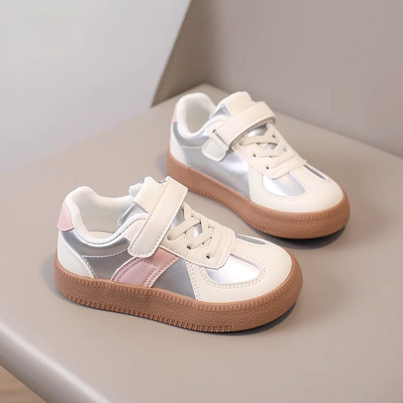 儿童德训鞋运动鞋女童板鞋软底跑步鞋2025春秋新款男童鞋子透气潮