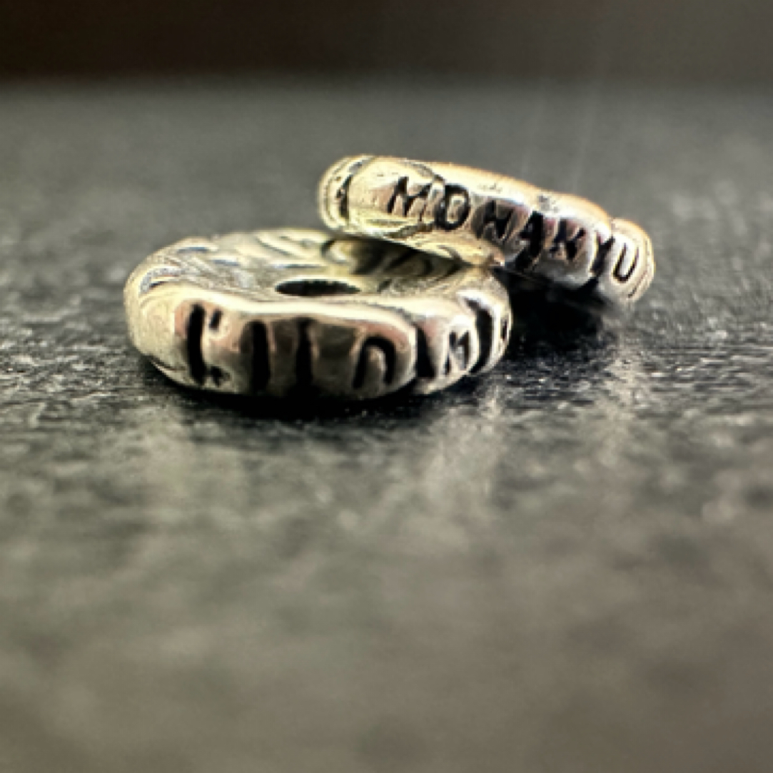 925银银制品 木南宇隔片卡环配饰复古小众经典（一片）