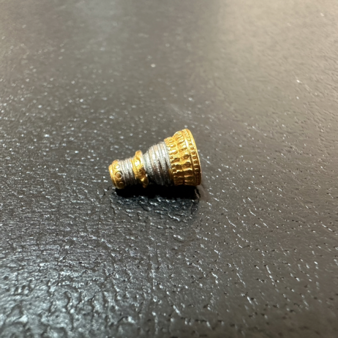 925银银制品 塔头配饰一个7*10mm