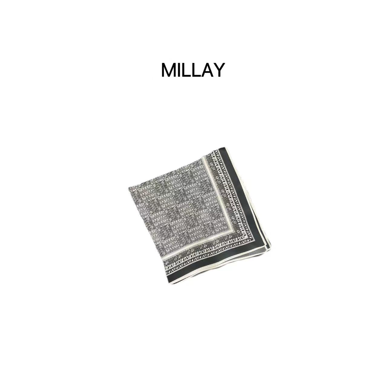 MILLAY-「异域风情」时尚百搭优雅丝巾方巾