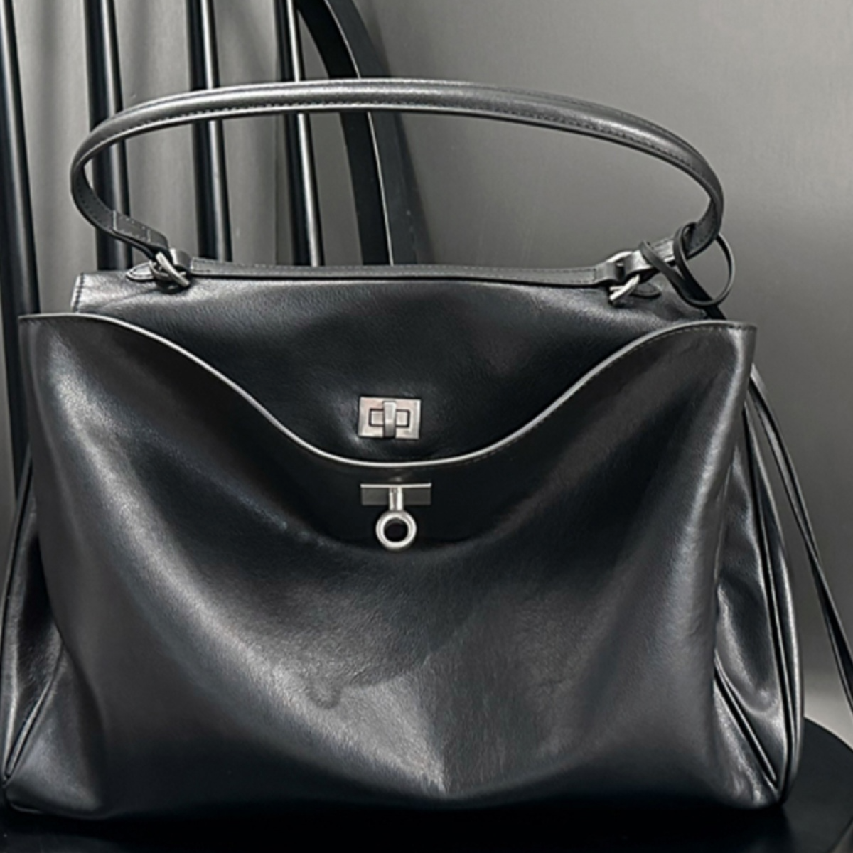 法国TOUCH MISS设计师款小众托特包女新款大容量通勤单肩手提包包