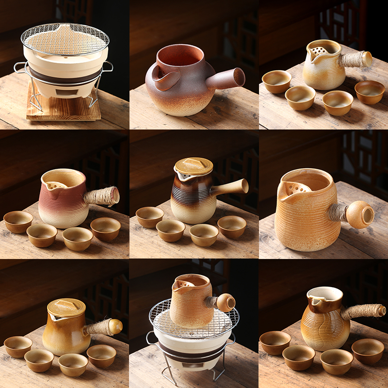 罐罐茶煮茶壶家用户外大号网红陶壶烤茶围炉煮茶壶炭炉烧烤茶炉