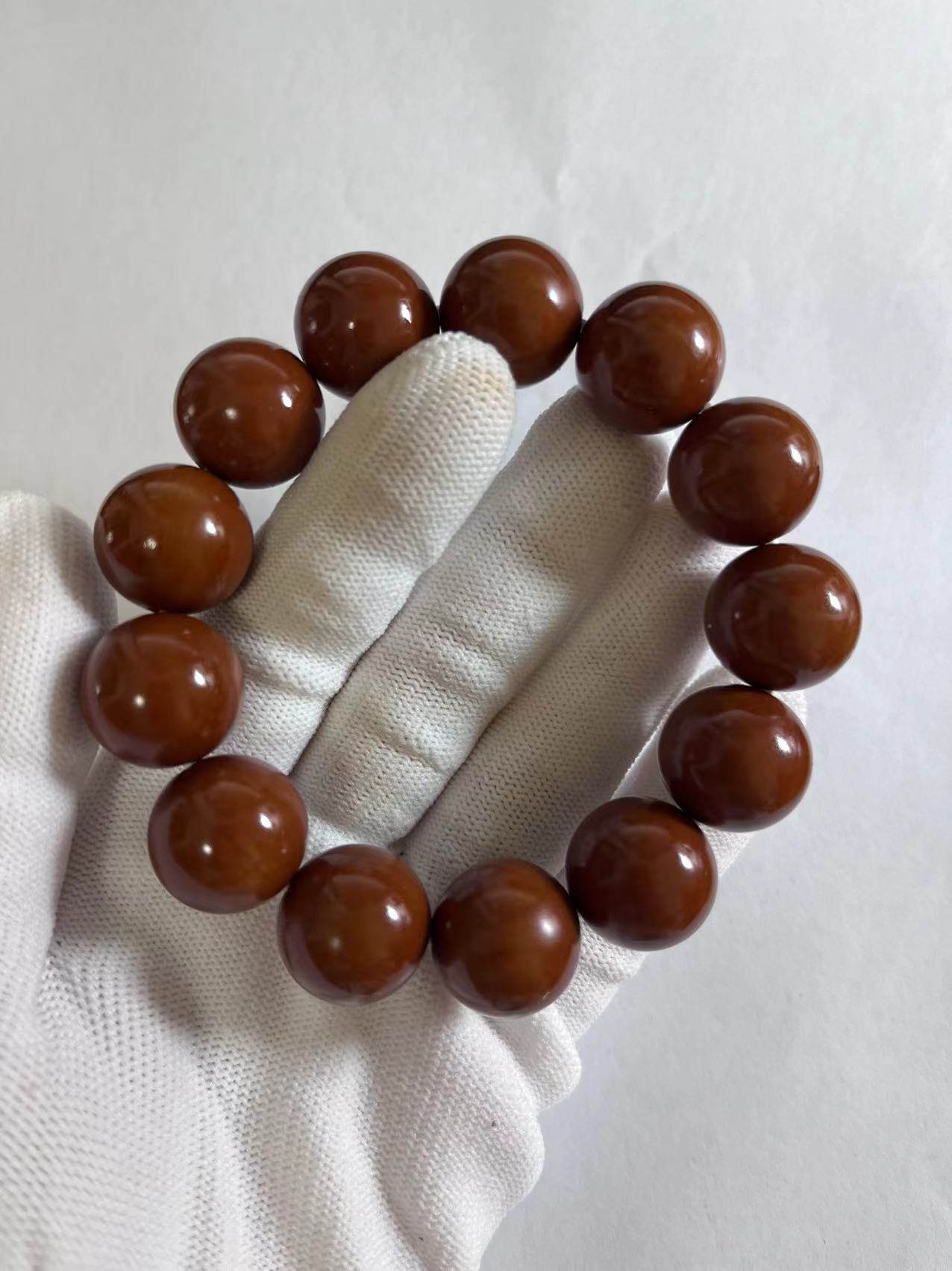 橄榄核正圆光珠1.7加精品树王铁核，密度高，核壁厚无补无漏同轴