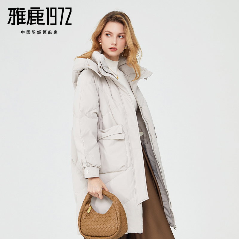 反季新款时尚宽松加厚百搭户外白鸭绒运动羽绒服休闲YT901X00730