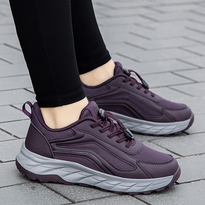 舒适健步鞋老人鞋女2024秋季透气轻便减震跑步鞋妈妈鞋健步鞋中老