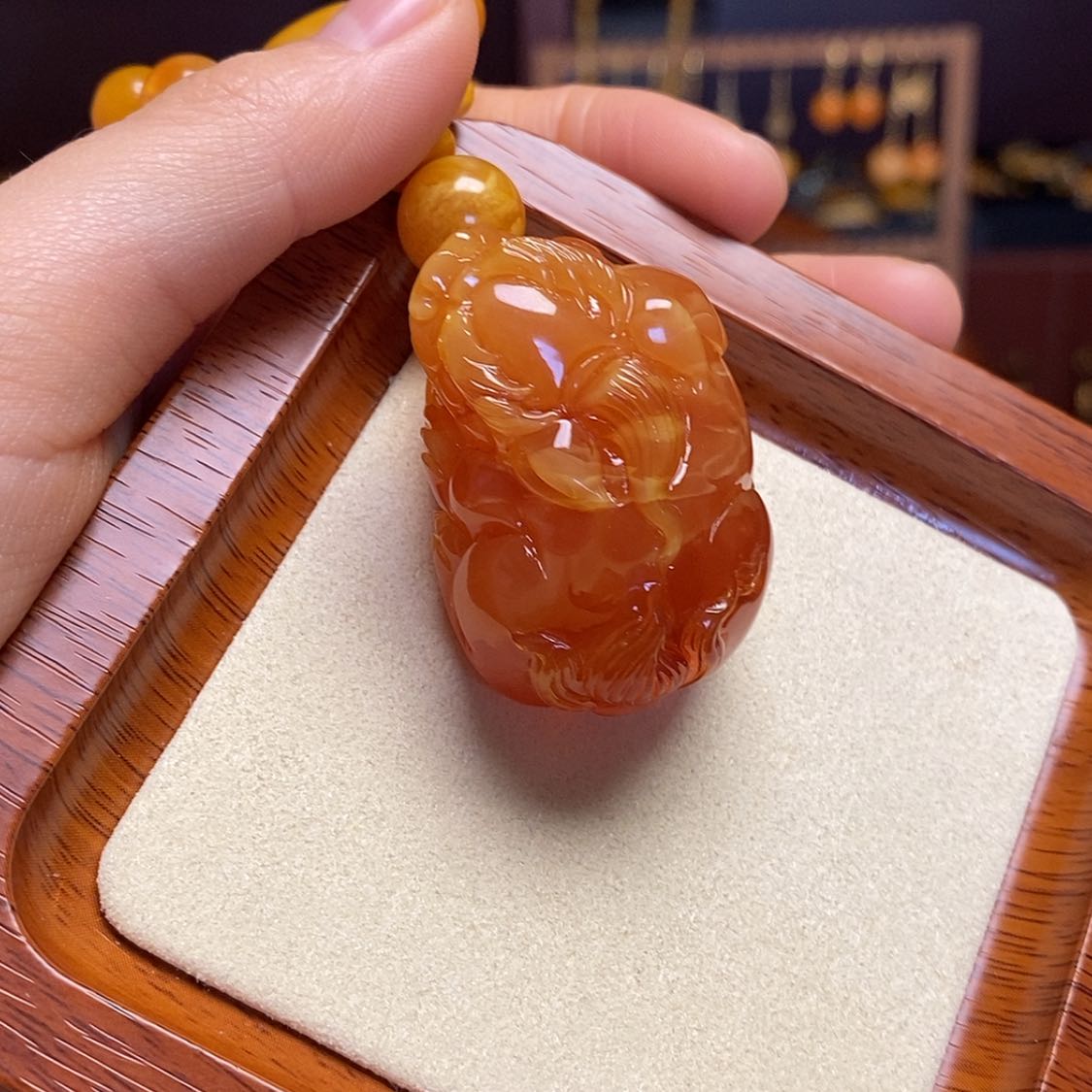 【闪购商品】蜜蜡颈饰未镶嵌独****
