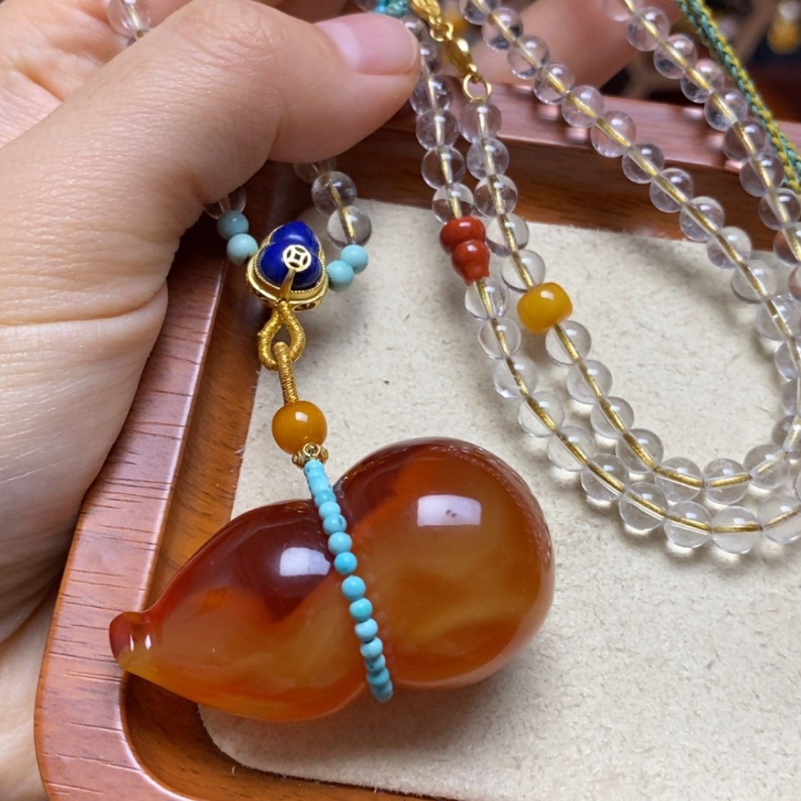 【闪购商品】蜜蜡手链未镶嵌项链