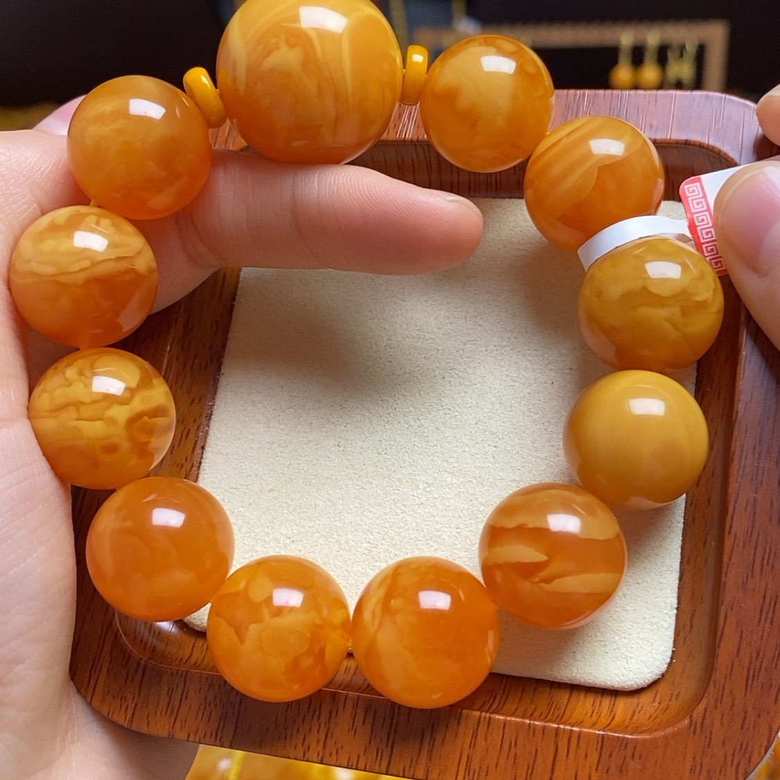 【闪购商品】蜜蜡手链未镶嵌用****8