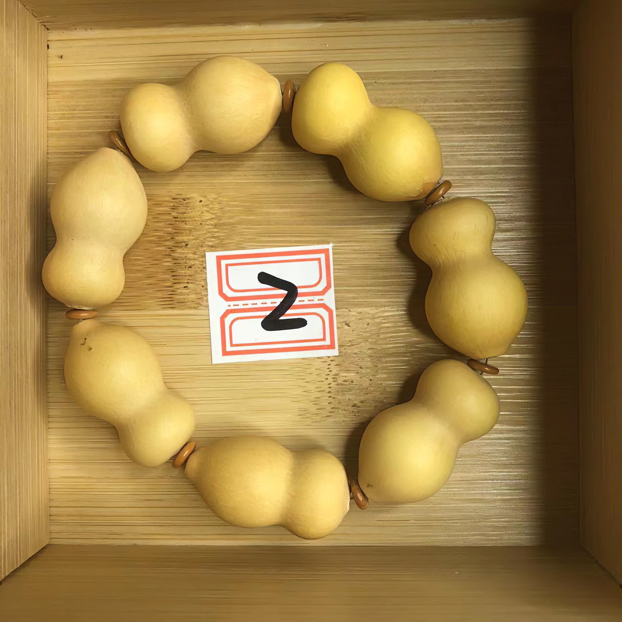 02号天然葫芦手串小草里金2.8区间均匀度高无瑕挑选可直接拍