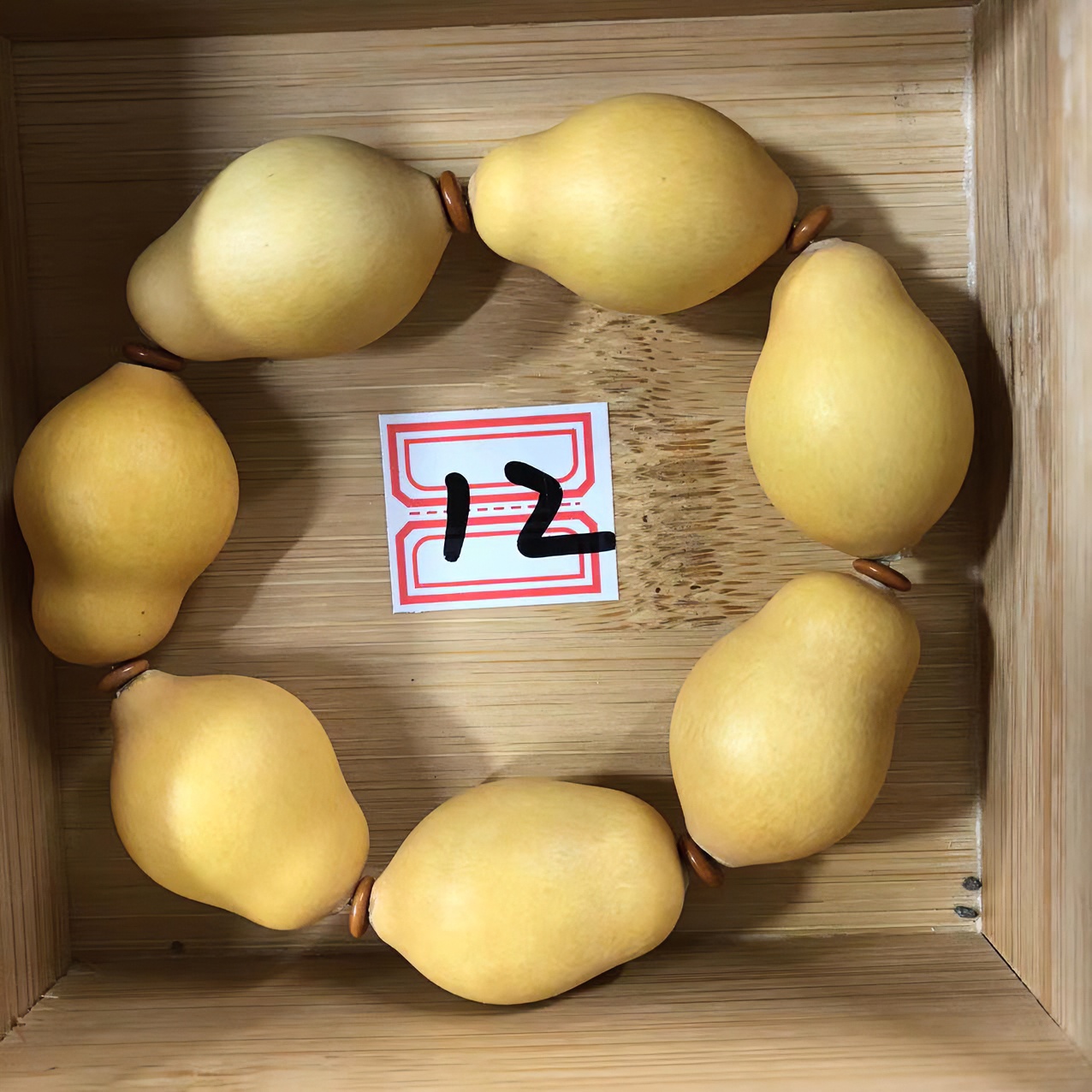12号天然葫芦手串小草里金3.0区间均匀度高无瑕挑选可直接拍