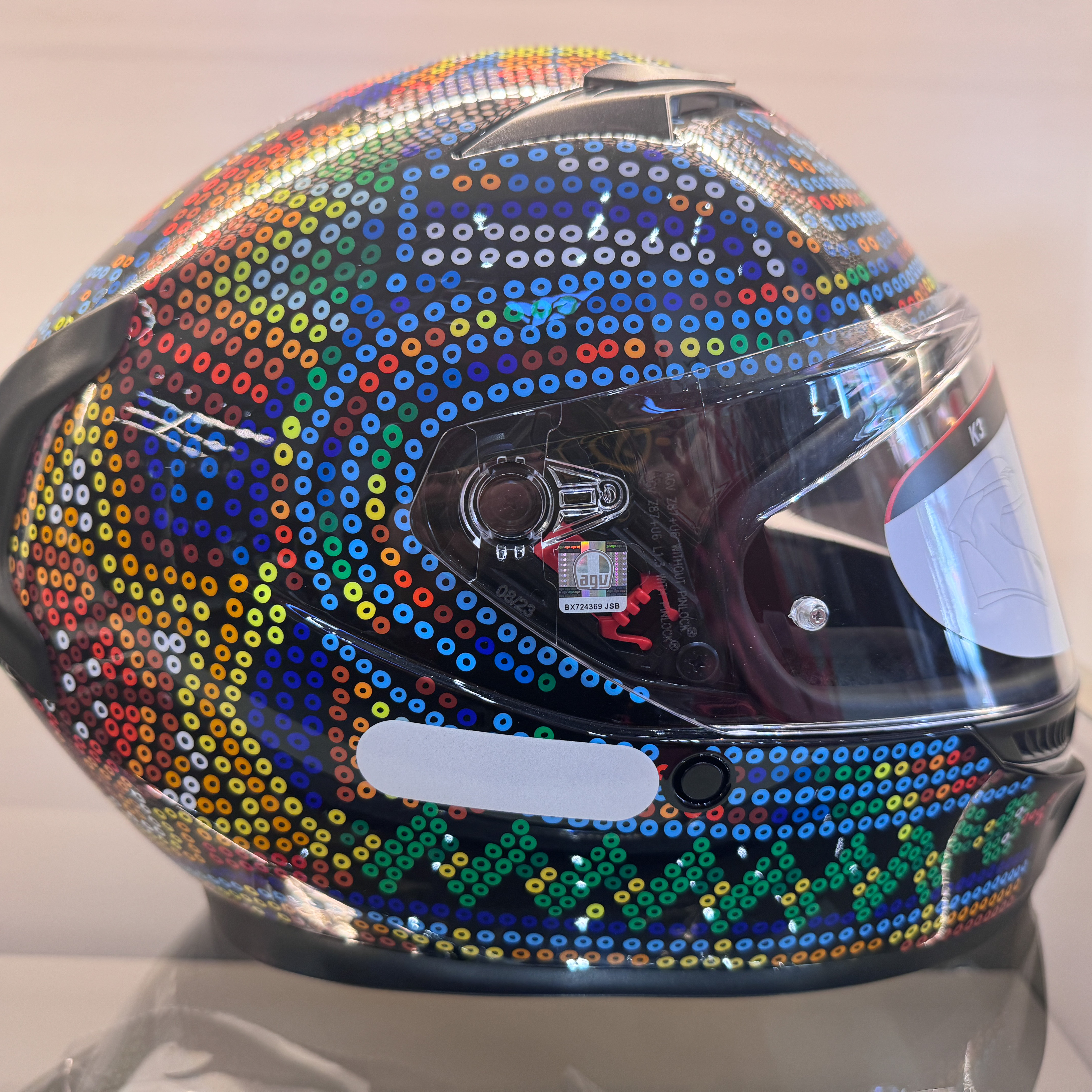 AGV K3摩托车头盔双镜片全盔四季机车骑行摩旅通勤跑盔