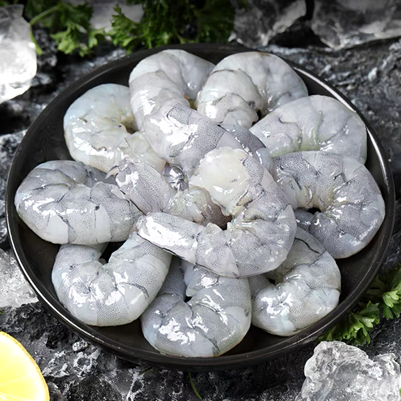 1【品质大虾仁】新鲜海虾仁 每包500g 开背去虾线 白虾青虾海鲜水产