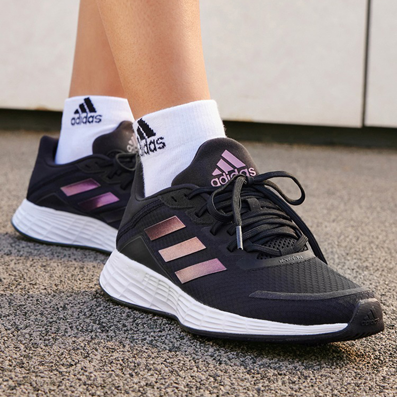 阿迪达斯女跑步鞋运动休闲舒适经典缓震耐磨透气DURAMO SL FY6709