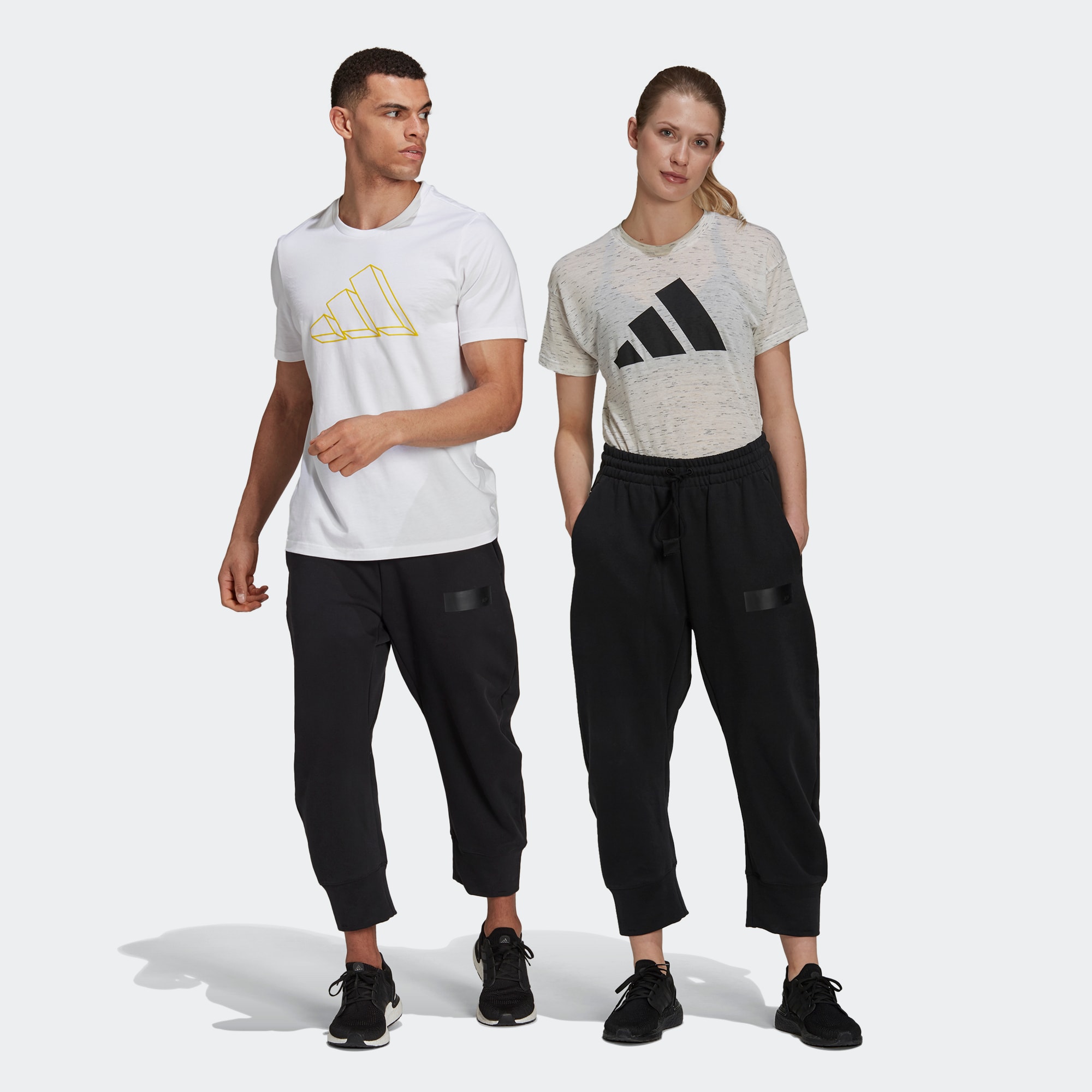 阿迪达斯男服长裤SWEATPANT UNI运动休闲户外针织宽松透气HB1552
