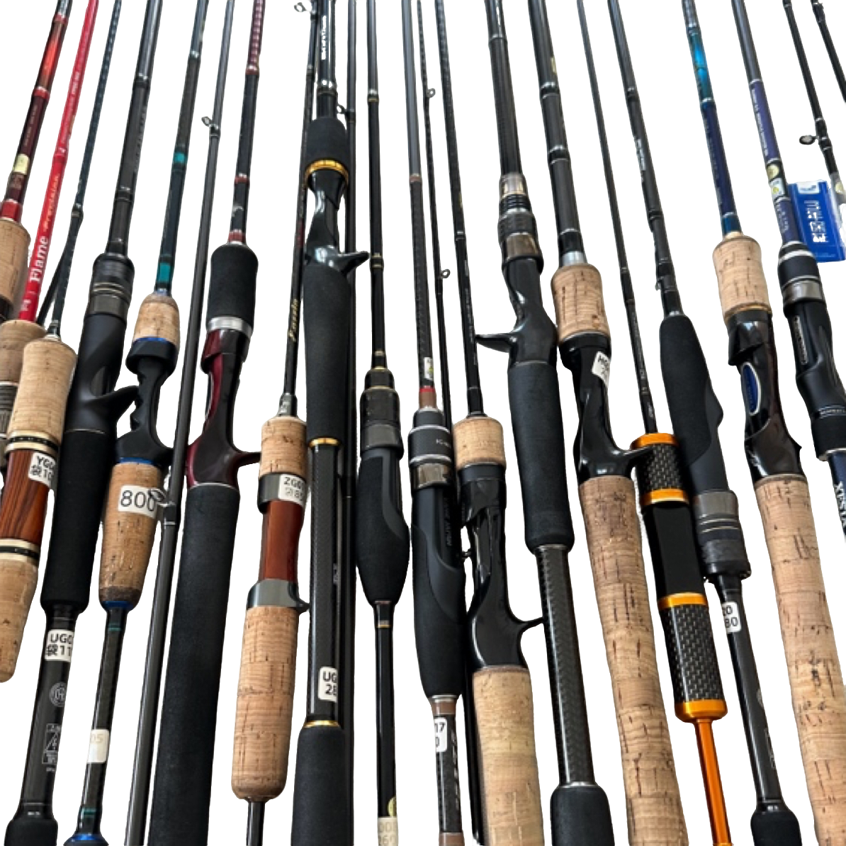 日本中古渔杆 路亚海钓各种渔杆（图片仅供参考，以主播介绍为准）